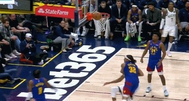 规则讲解-字母哥和戈登纠缠倒地 先吹戈登犯规&amp;掘金挑战成功改判字母哥犯规